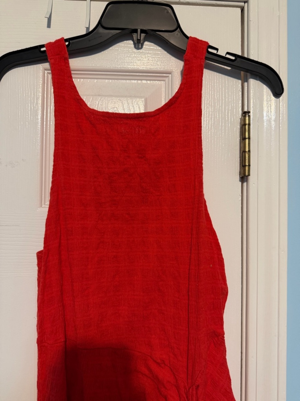 Free People Red Ruched Bodycon Dress - Picture 2 of 5